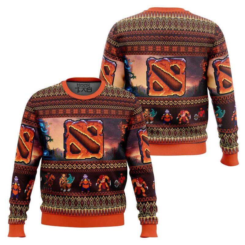 Hooktab The Dire Dota 2 Ugly Christmas Sweater Hooktab The Dire Dota 2 Ugly Christmas Sweater