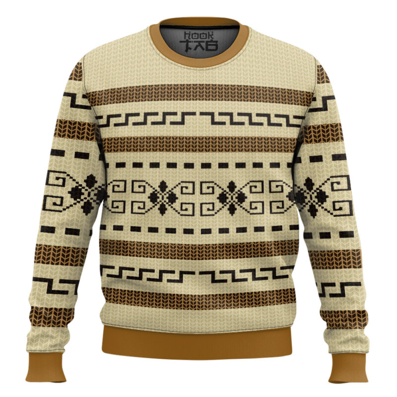 Hooktab The Dude's The Big Lebowski Ugly Christmas Sweater