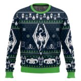 Hooktab The Elder Scrolls V: Skyrim Ugly Christmas Sweater
