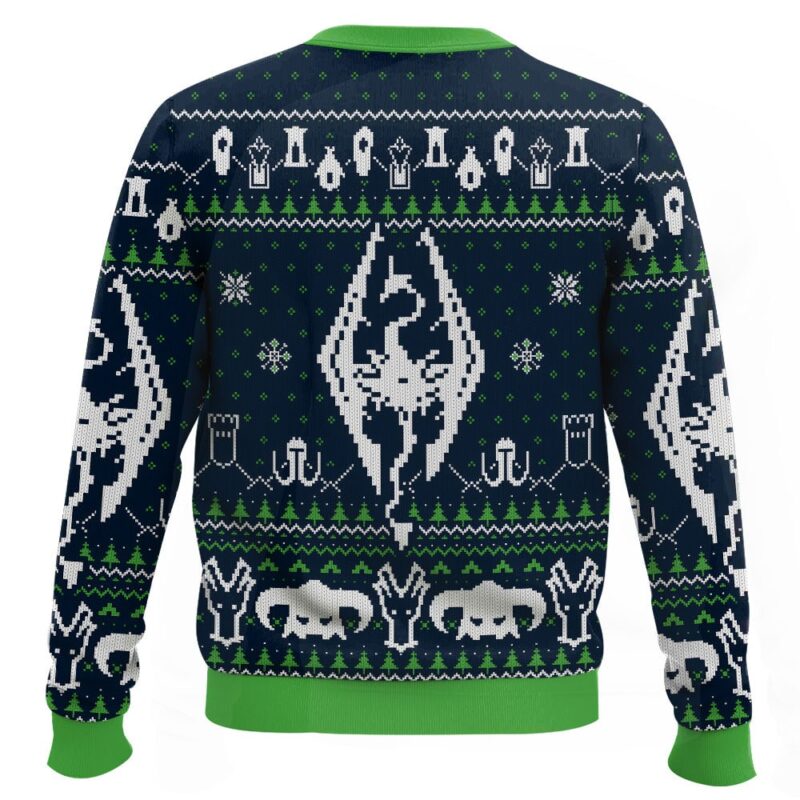 Hooktab The Elder Scrolls V: Skyrim Ugly Christmas Sweater Hooktab The Elder Scrolls V: Skyrim Ugly Christmas Sweater