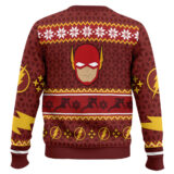 Hooktab The Flash DC Ugly Christmas Sweater