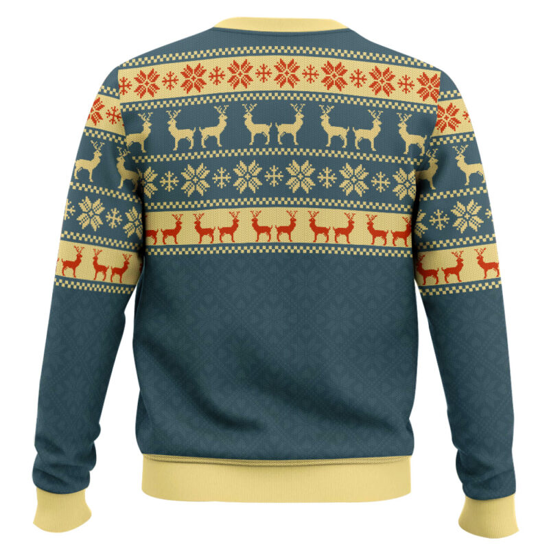 Hooktab The Good Shepherd Artwork Ugly Christmas Sweater Hooktab The Good Shepherd Artwork Ugly Christmas Sweater