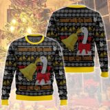 Hooktab The Goose Gets The Bonk Ugly Christmas Sweater