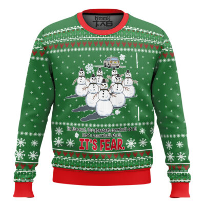 Hooktab The Greatest Snowball The Office Ugly Christmas Sweater