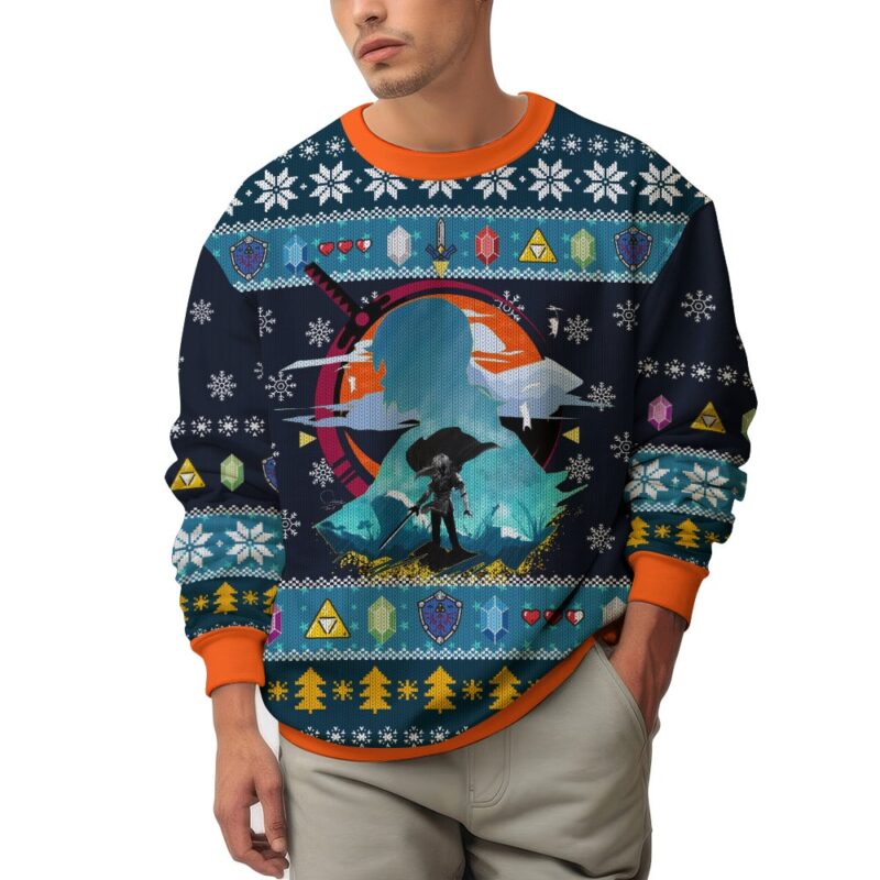 Hooktab The Hero Legend Of Zelda Ugly Christmas Sweater Hooktab The Hero Legend Of Zelda Ugly Christmas Sweater