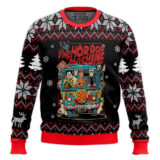 Hooktab The Horror Machine Ugly Christmas Sweater