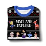 Hooktab The Island Of Misfit Toys Rudolph Ugly Christmas Sweater