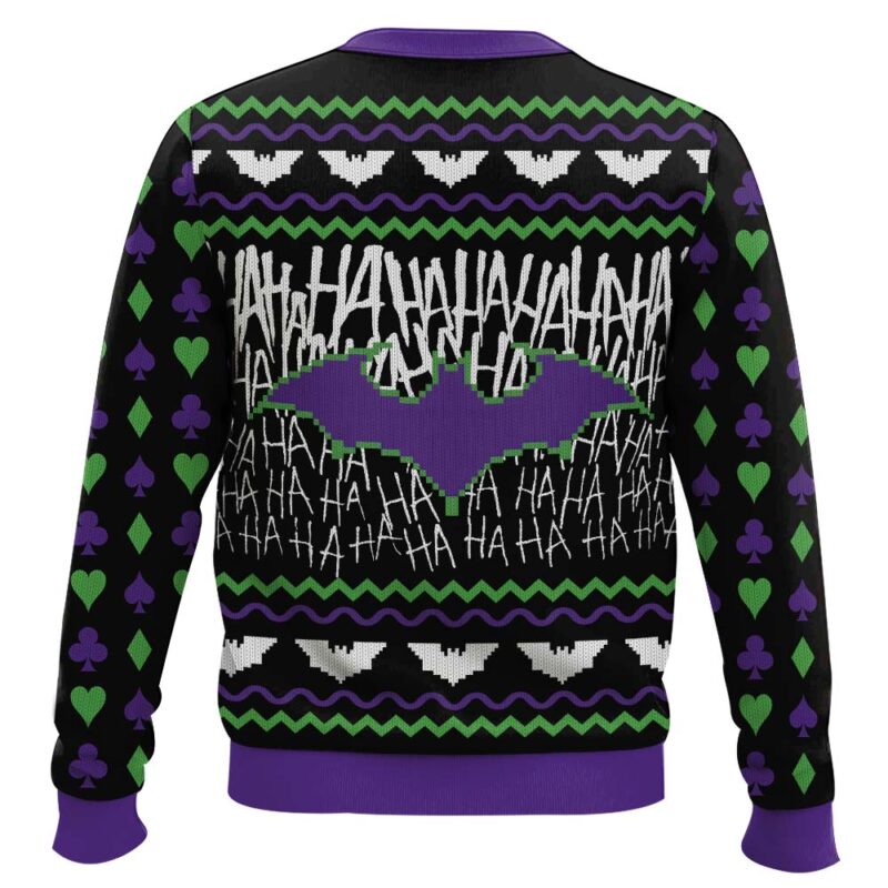 Hooktab The Joker Ugly Christmas Sweater Hooktab The Joker Ugly Christmas Sweater