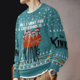 Hooktab The Kinks Ugly Christmas Sweater