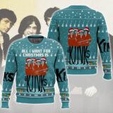 Hooktab The Kinks Ugly Christmas Sweater