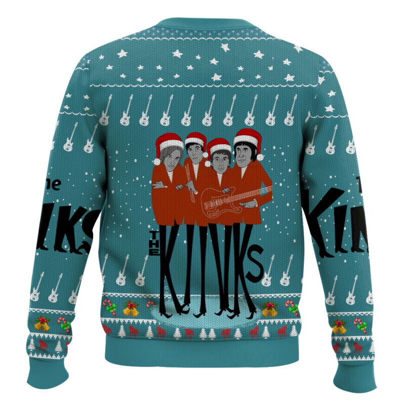 Hooktab The Kinks Ugly Christmas Sweater Hooktab The Kinks Ugly Christmas Sweater