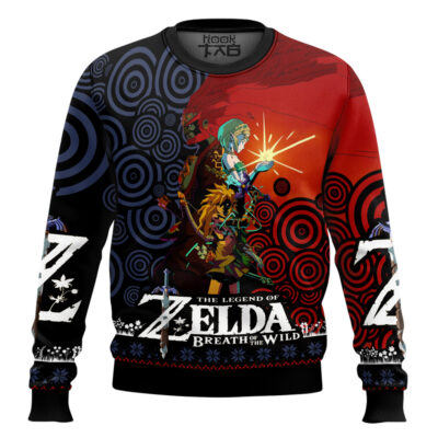 Hooktab The Legend Of Zelda Breath Of The Wild Ugly Christmas Sweater