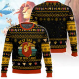 Hooktab The Lion King Best Dad In The Pride Lands Ugly Christmas Sweater