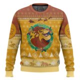 Hooktab The Lion King Father And Son Ugly Christmas Sweater