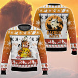 Hooktab The Lion King Hakuna Matata Firends Ugly Christmas Sweater
