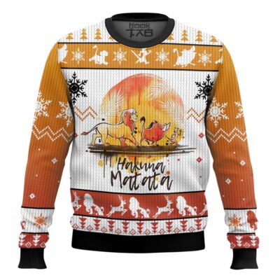Hooktab The Lion King Hakuna Matata Remember Who You Are Ugly Christmas Sweater