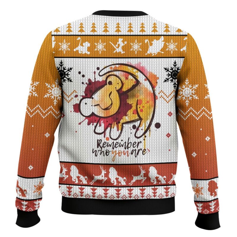 Hooktab The Lion King Hakuna Matata Remember Who You Are Ugly Christmas Sweater Hooktab The Lion King Hakuna Matata Remember Who You Are Ugly Christmas Sweater