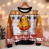 Hooktab The Lion King Happy Hallothanksmas Ugly Christmas Sweater