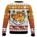 Hooktab The Lion King Happy Hallothanksmas Ugly Christmas Sweater