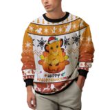 Hooktab The Lion King Happy Hallothanksmas Ugly Christmas Sweater