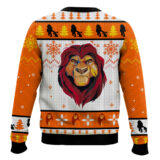 Hooktab The Lion King Mufasa Ugly Christmas Sweater