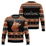 Hooktab The Lion King Pumbaa Ugly Christmas Sweater