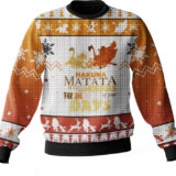 Hooktab The Lion King Remember Who You Are Ugly Christmas Sweater