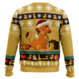 Hooktab The Lion King Santa Simba Ugly Christmas Sweater