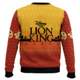 Hooktab The Lion King Xmas Simba Ugly Christmas Sweater