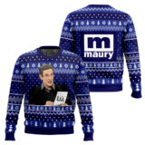 Hooktab The Maury Show Ugly Christmas Sweater