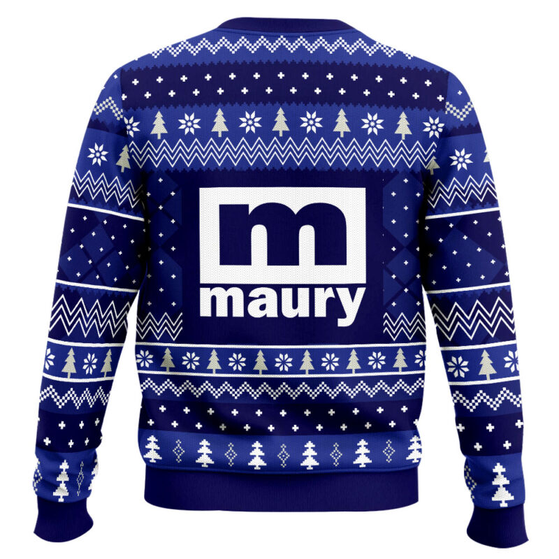 Hooktab The Maury Show Ugly Christmas Sweater Hooktab The Maury Show Ugly Christmas Sweater