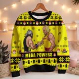 Hooktab The Mega Powers WWE Ugly Christmas Sweater