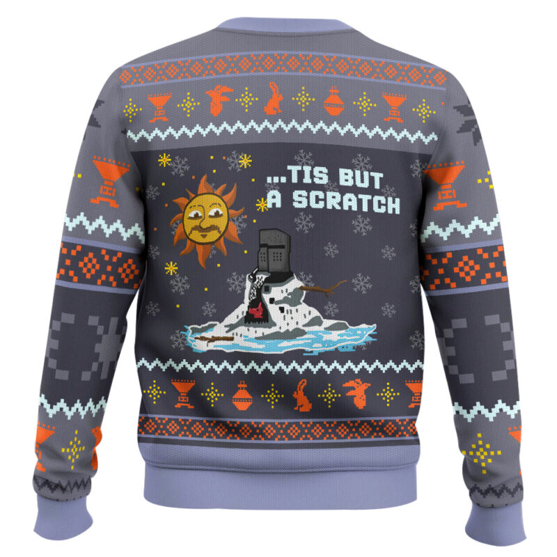 Hooktab The Melting Knight Monty Python Ugly Christmas Sweater Hooktab The Melting Knight Monty Python Ugly Christmas Sweater