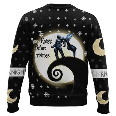 Hooktab The Moon Knight Before Christmas Marvel Ugly Christmas Sweater