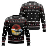 Hooktab The Need For Speed Top Gun Ugly Christmas Sweater