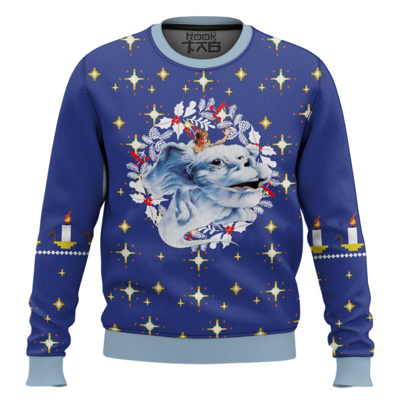 Hooktab The Never Ending Story Ugly Christmas Sweater