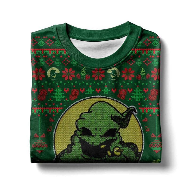 Hooktab The Nightmare Before Christmas Oogie Boogie Ugly Christmas Sweater Hooktab The Nightmare Before Christmas Oogie Boogie Ugly Christmas Sweater