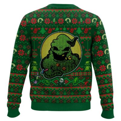 Hooktab The Nightmare Before Christmas Oogie Boogie Ugly Christmas Sweater