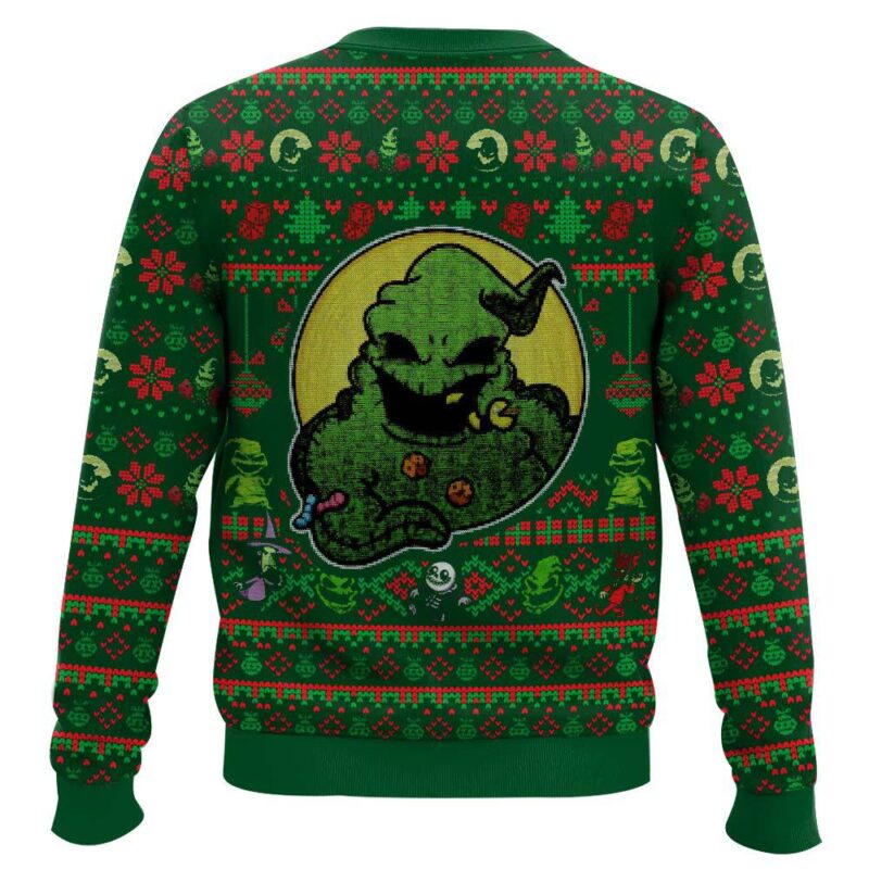 Hooktab The Nightmare Before Christmas Oogie Boogie Ugly Christmas Sweater Hooktab The Nightmare Before Christmas Oogie Boogie Ugly Christmas Sweater