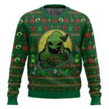 Hooktab The Nightmare Before Christmas Oogie Boogie Ugly Christmas Sweater