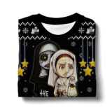 Hooktab The Nun Ugly Christmas Sweater