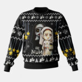 Hooktab The Nun Ugly Christmas Sweater