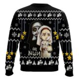 Hooktab The Nun Ugly Christmas Sweater