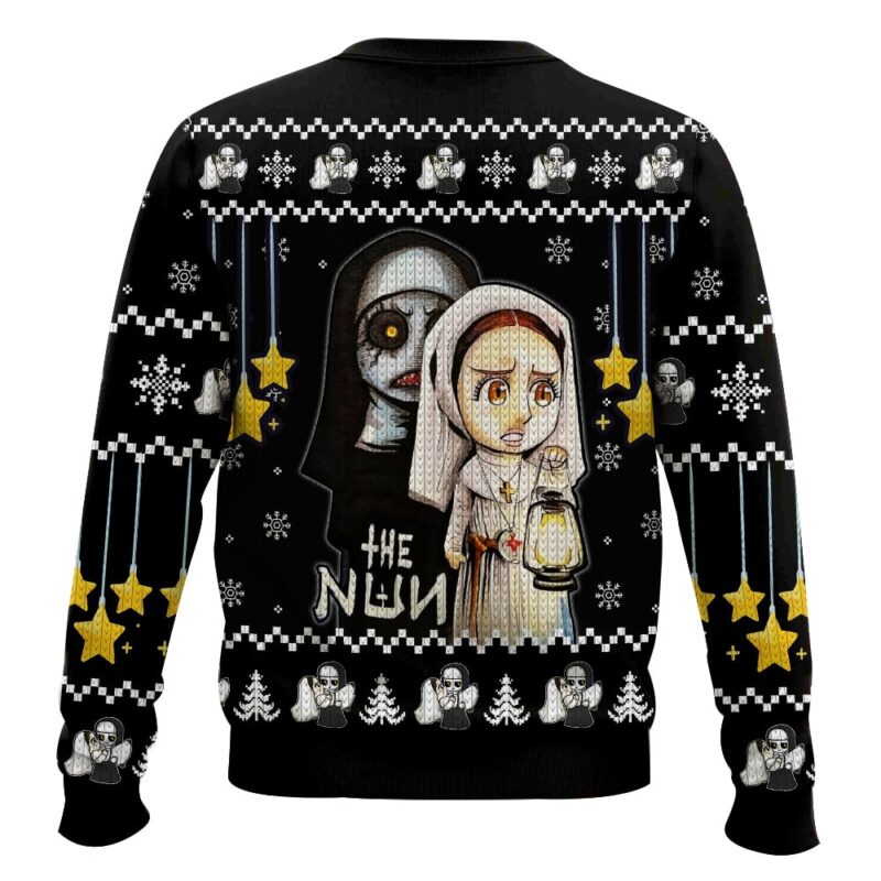 Hooktab The Nun Ugly Christmas Sweater Hooktab The Nun Ugly Christmas Sweater