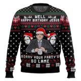 Hooktab The Office, Angry Stanley The Office Ugly Christmas Sweater