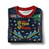 Hooktab The Price Is Wrong The Price Is Right Ugly Christmas Sweater
