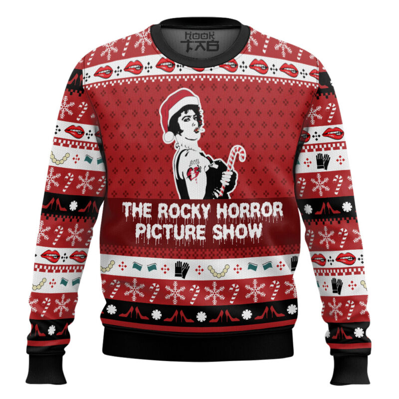 Hooktab The Rocky Horror Picture Show Ugly Christmas Sweater