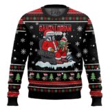 Hooktab The Santalorian Ugly Christmas Sweater