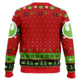 Hooktab The Season To Be Jolly It Is Santa Yoda Star Wars Ugly Christmas Sweater