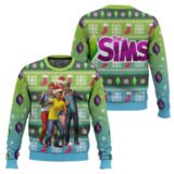 Hooktab The Sims Ugly Christmas Sweater